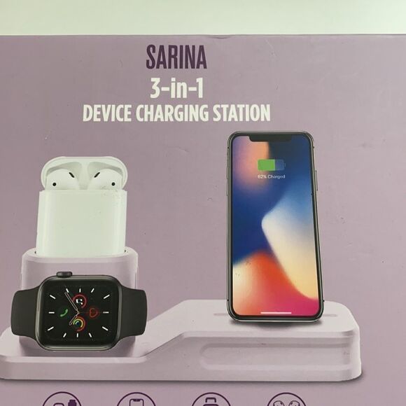 Staring 3 in 1 device charging station New - Picture 2 of 5